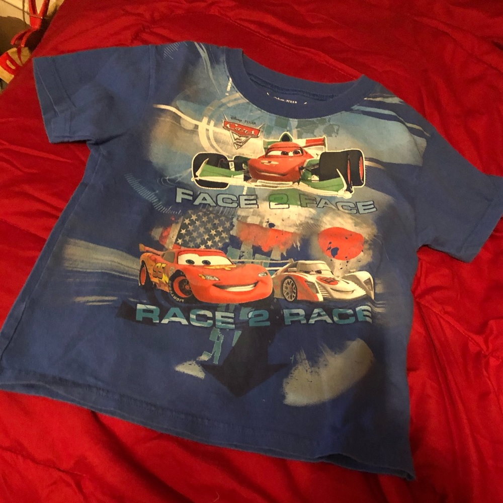 Cars t-shirt size 7 (boys)